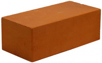 Кирпич керамический строительный полуторный полнотелый гладкий М-150 250x120x88